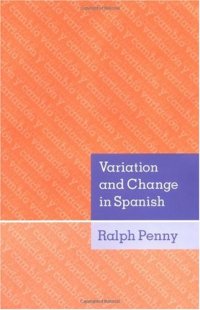 cover of the book Variation and Change in Spanish