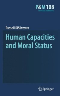 cover of the book Human Capacities and Moral Status