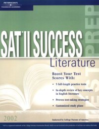 cover of the book SAT II Success Literature 2002 (Peterson's SAT II Success Literature)