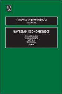 cover of the book Bayesian Econometrics (Advances in Econometrics)