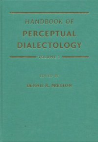 cover of the book Handbook of Perceptual Dialectology ~ Volume 1