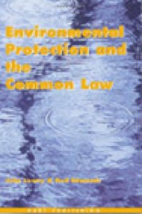 cover of the book Environmental Protection and the Common Law