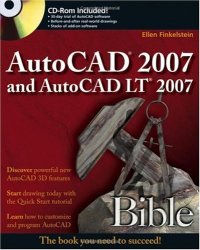 cover of the book AutoCAD 2007 and AutoCAD LT 2007 Bible