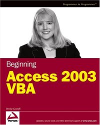 cover of the book Beginning Access 2003 VBA