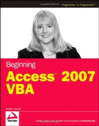 cover of the book Beginning Access 2007 VBA