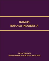 cover of the book Kamus besar bahasa Indonesia