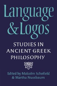 cover of the book Language and Logos: Studies in Ancient Greek Philosophy Presented to G. E. L. Owen