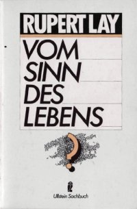 cover of the book Vom Sinn des Lebens