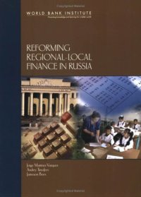 cover of the book Reforming Regional-local Finance in Russia (Wbi Learning Resources Series)