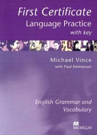 cover of the book First Certificate Language Practice: With Key