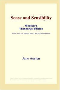 cover of the book Sense and Sensibility (Webster's Thesaurus Edition)