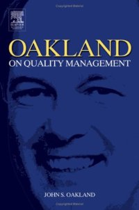 cover of the book Oakland on Quality Management, Third Edition