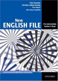 cover of the book New English File: Teacher's Book Pre-intermediate level