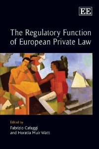 cover of the book The Regulatory Function of European Private Law