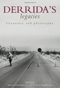 cover of the book Derrida's Legacies: Literature and Philosophy