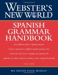 cover of the book Webster's New World Spanish Grammar Handbook