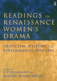 cover of the book Readings In Renaissance Women's Drama