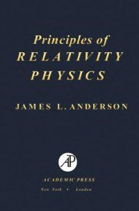 cover of the book Principles of Relativity Physics