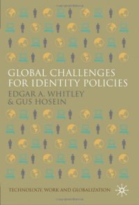 cover of the book Global Challenges for Identity Policies (Technology, Work and Globalization)