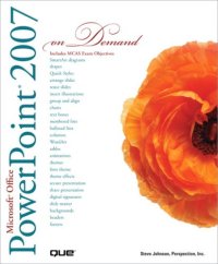 cover of the book Microsoft Office PowerPoint 2007 On Demand