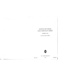 cover of the book Modular Forms and Dirichlet Series