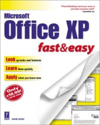 cover of the book Microsoft Office XP Fast & Easy