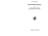 cover of the book Byzantinoturcica: Die byzantinischen Quellen der Geschichte der Türkvölker