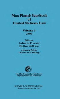 cover of the book Max Planck Yearbook of United Nations Law