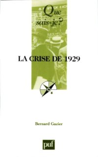 cover of the book La crise de 1929