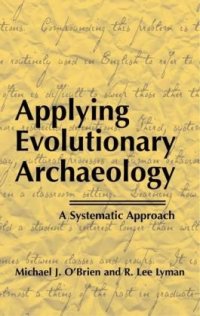 cover of the book Applying Evolutionary Archaeology: A Systematic Approach