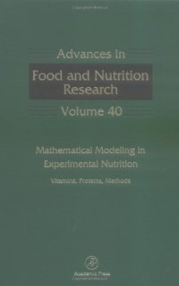 cover of the book Mathematical Modeling in Experimental Nutrition: Vitamins, Proteins, Methods