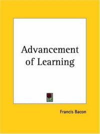 cover of the book Advancement of Learning