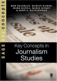 cover of the book Key Concepts in Journalism Studies (SAGE Key Concepts series)