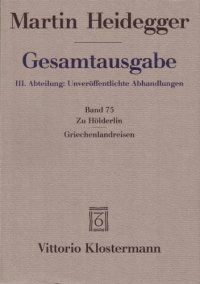 cover of the book Zu Hölderlin — Griechenlandreisen