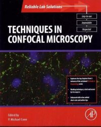 cover of the book Techniques in Confocal Microscopy (Reliable Lab Solutions)