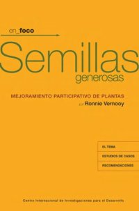 cover of the book Semillas generosas