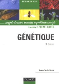 cover of the book Génétique : Rappels de cours, exercices et problèmes corrigés