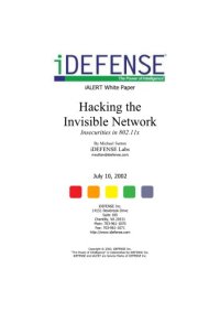 cover of the book Hacking The Invisible Network