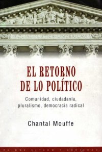 cover of the book El Retorno De Lo Político