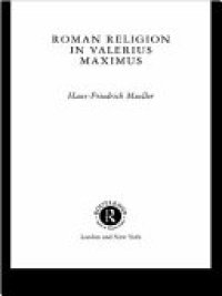 cover of the book Roman Religion in Valerius Maximus