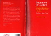 cover of the book Intonation in Context Teacher's book: Intonation Practice for Upper-intermediate and Advanced Learners of English