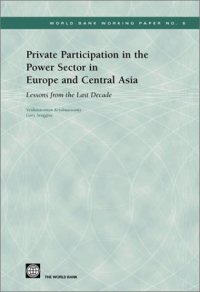 cover of the book Private Participation in the Power Sector in Europe and Central Asia: Lessons from the Last Decade (World Bank Working Papers)