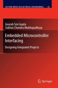 cover of the book Embedded Microcontroller Interfacing: Designing Integrated Projects