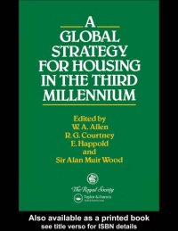 cover of the book A Global Strategy for Housing in the Third Millennium (Technology in the Third Millennium, Vol 2)