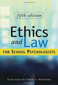 cover of the book Ethics and Law for School Psychologists 5th Edition