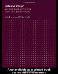 cover of the book Inclusive Design: Designing and Developing Accessible Environments