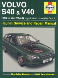 cover of the book Volvo S40 and V40 Petrol: 1996-2004 March ,N Registration onwards (Haynes Service and Repair Manuals)