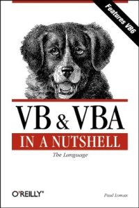 cover of the book VB and VBA in a Nutshell: The Languages