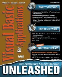 cover of the book Visual Basic for applications unleashed