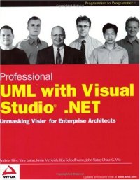 cover of the book Professional UML with Visual Studio.NET: Unmasking Visio for Enterprise Architects